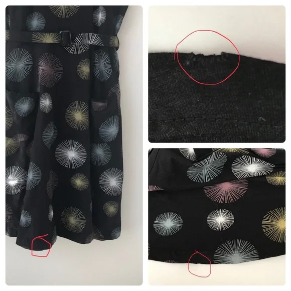 Effie’s Heart Jackie Cotton Spandex Mesh Dress - Picture 5 of 10